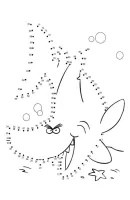 Stip tot stip kleurplaat 4